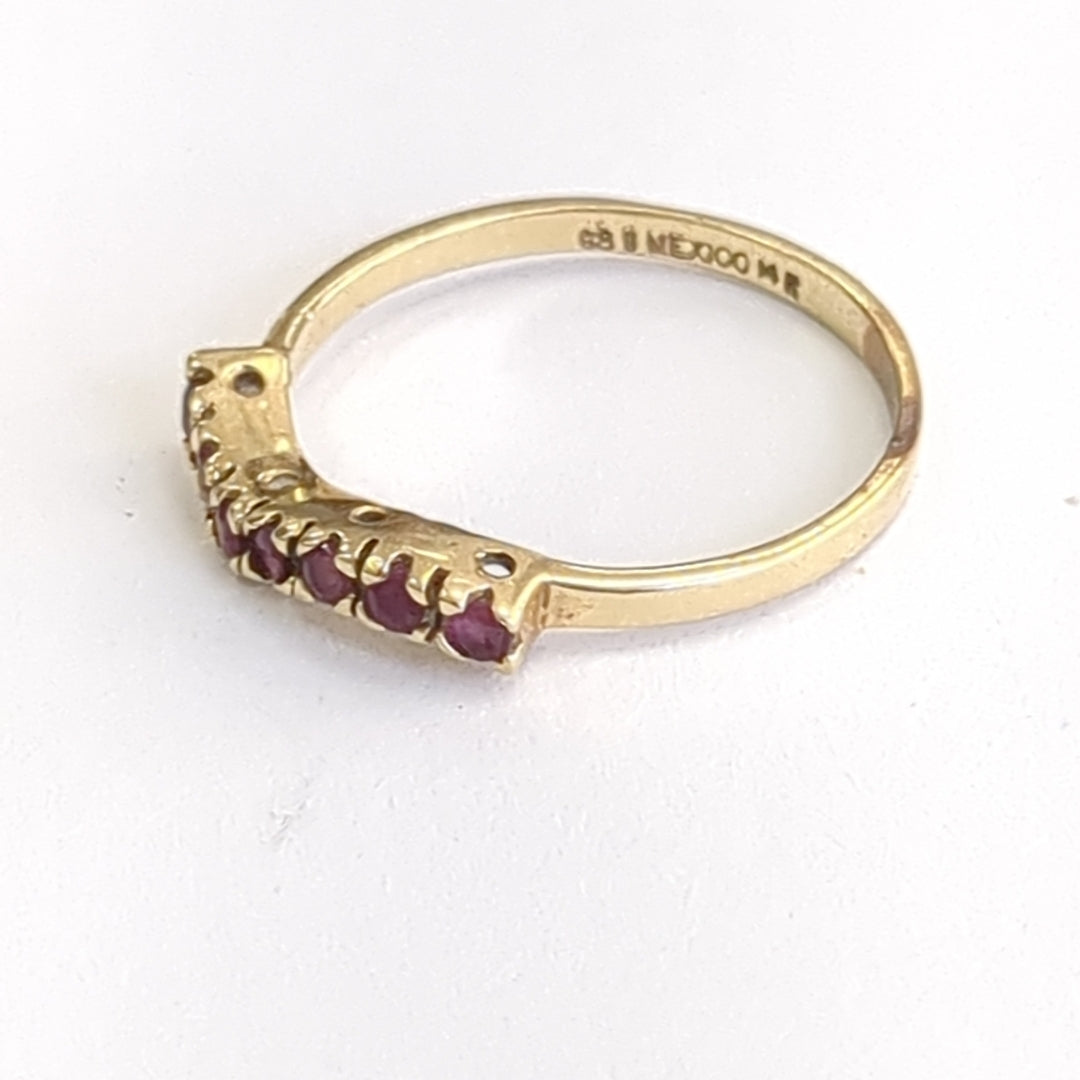 ANILLO ORO 14 K 1,40 GRMS (SEMINUEVO)