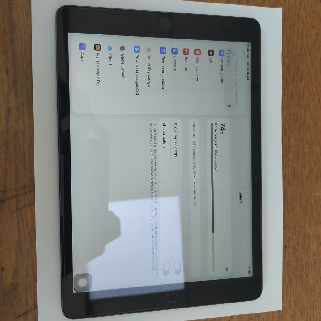 TABLETA APPLE IPAD 9 A2602 256 GB 3 GB RAM (SEMINUEVO)