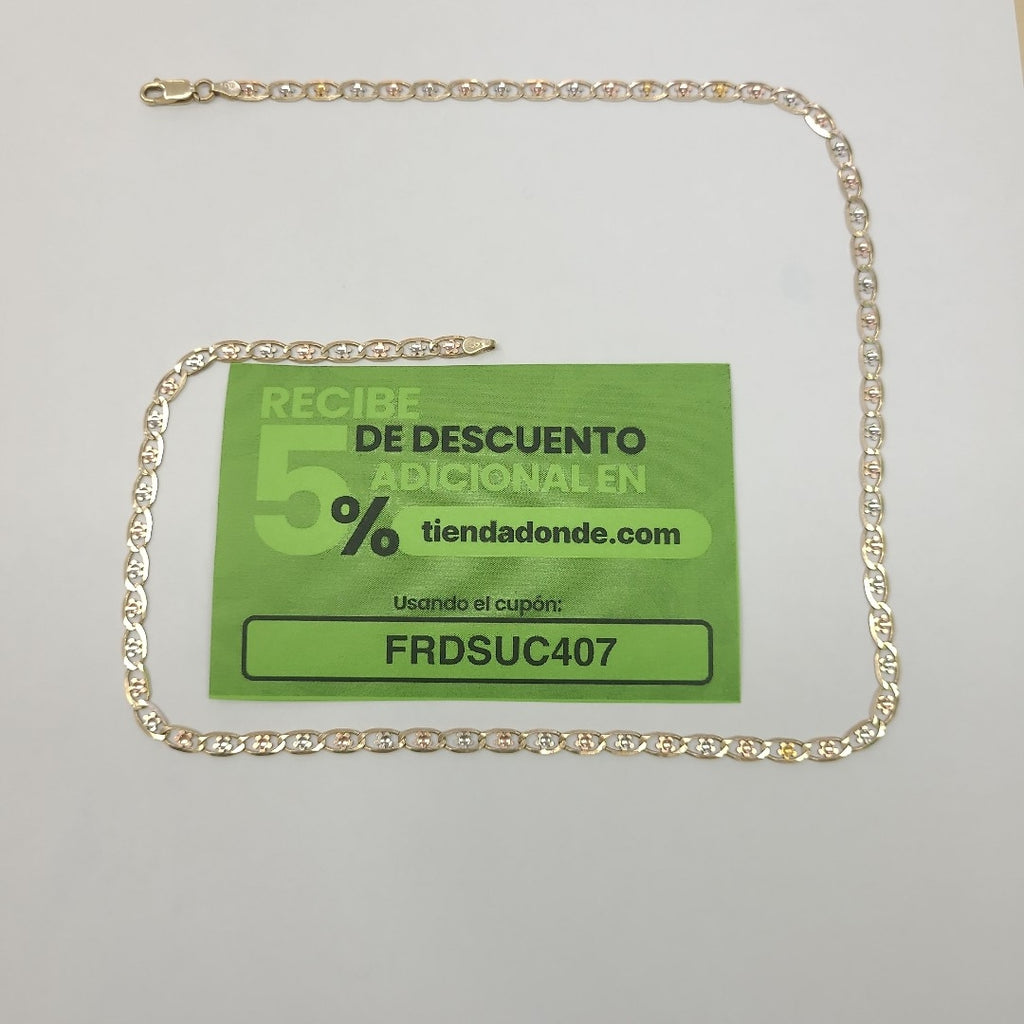 CADENA ORO 14 K 10,00 GRMS (SEMINUEVO)