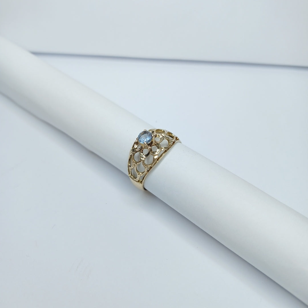 ANILLO ORO 10 K 2.2 GRMS (SEMINUEVO)