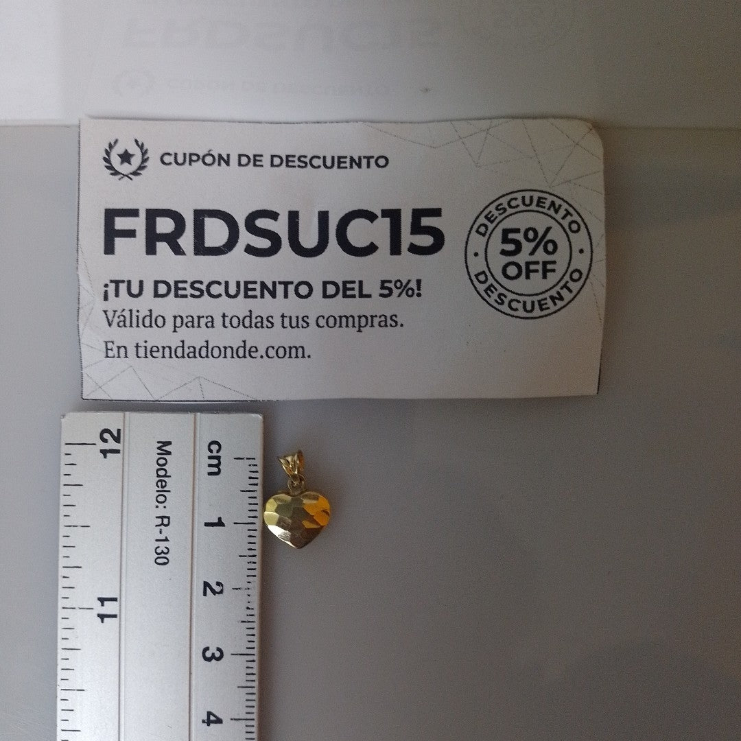 DIJE ORO 14 K 0.7 GRMS (SEMINUEVO)