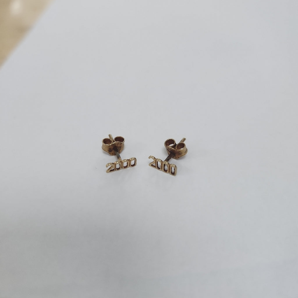 BROQUELES PAR ORO 14 K 0,60 GRMS (SEMINUEVO)