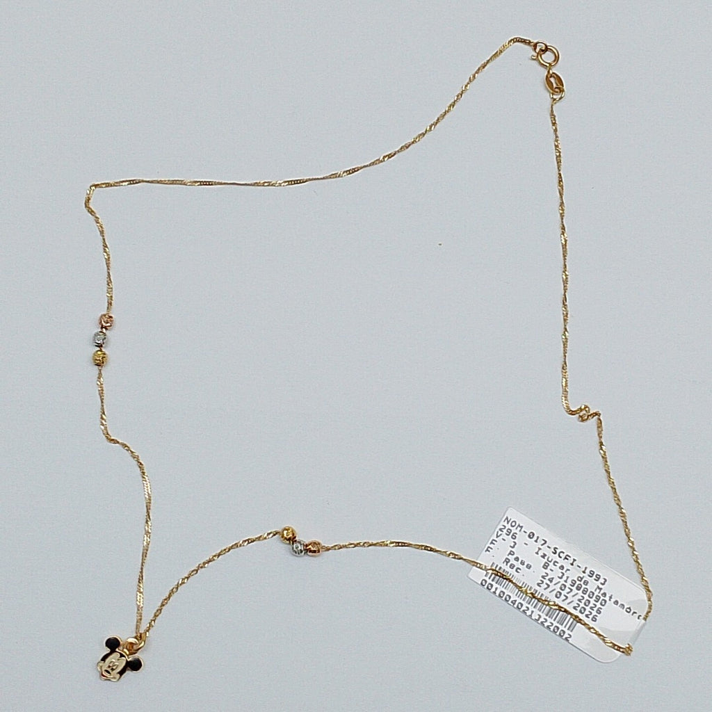 GARGANTILLA ORO 14 K 1.7 GRMS (SEMINUEVO)