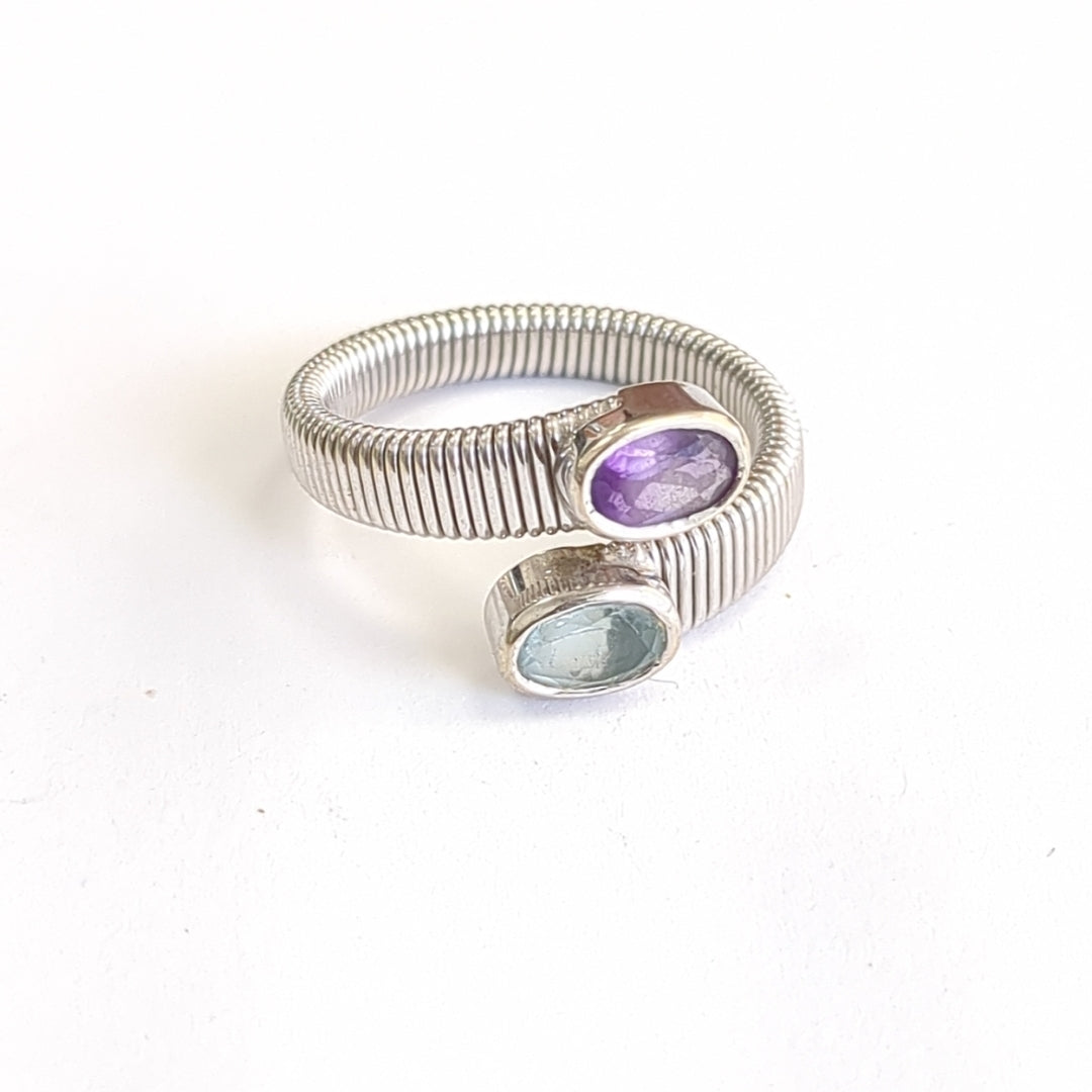 ANILLITO ORO BLANCO 14 K 4,80 GRMS (SEMINUEVO)