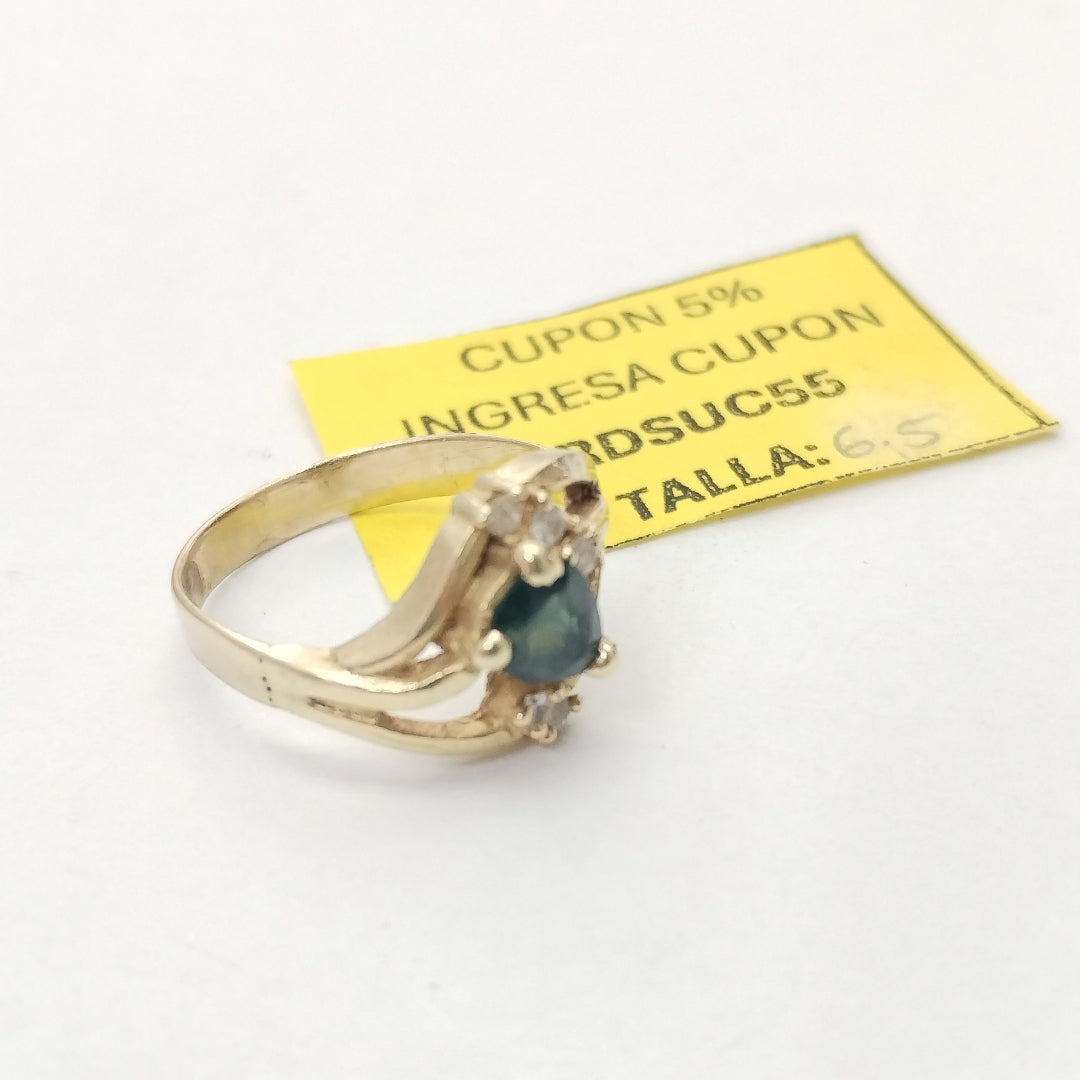 K1 2,60 GRMS 8 K ESPECIFICACIONES COMPLEMENTARIAS ANILLO PIEDRA OVALADA NEGRA Y (SEMINUEVO)