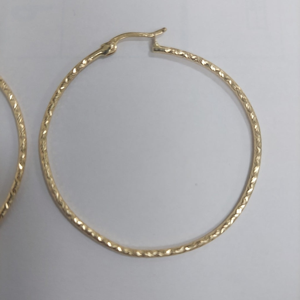 ARRACADAS PAR ORO 14 K 2.7 GRMS (SEMINUEVO)