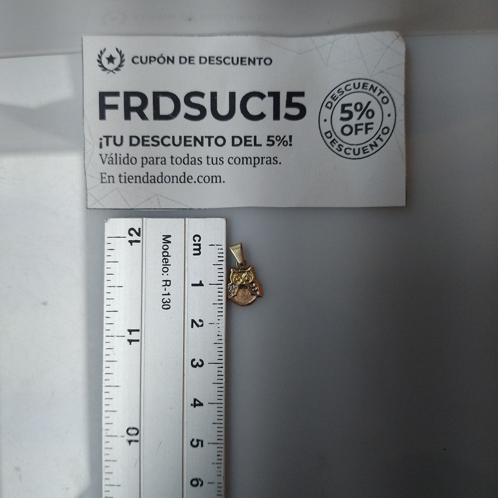 DIJE ORO, ORO COMBINADO 10 K 0.3 GRMS (SEMINUEVO)