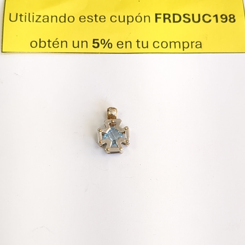DIJE ORO COMBINADO 14 K 3,80 GRMS (SEMINUEVO)
