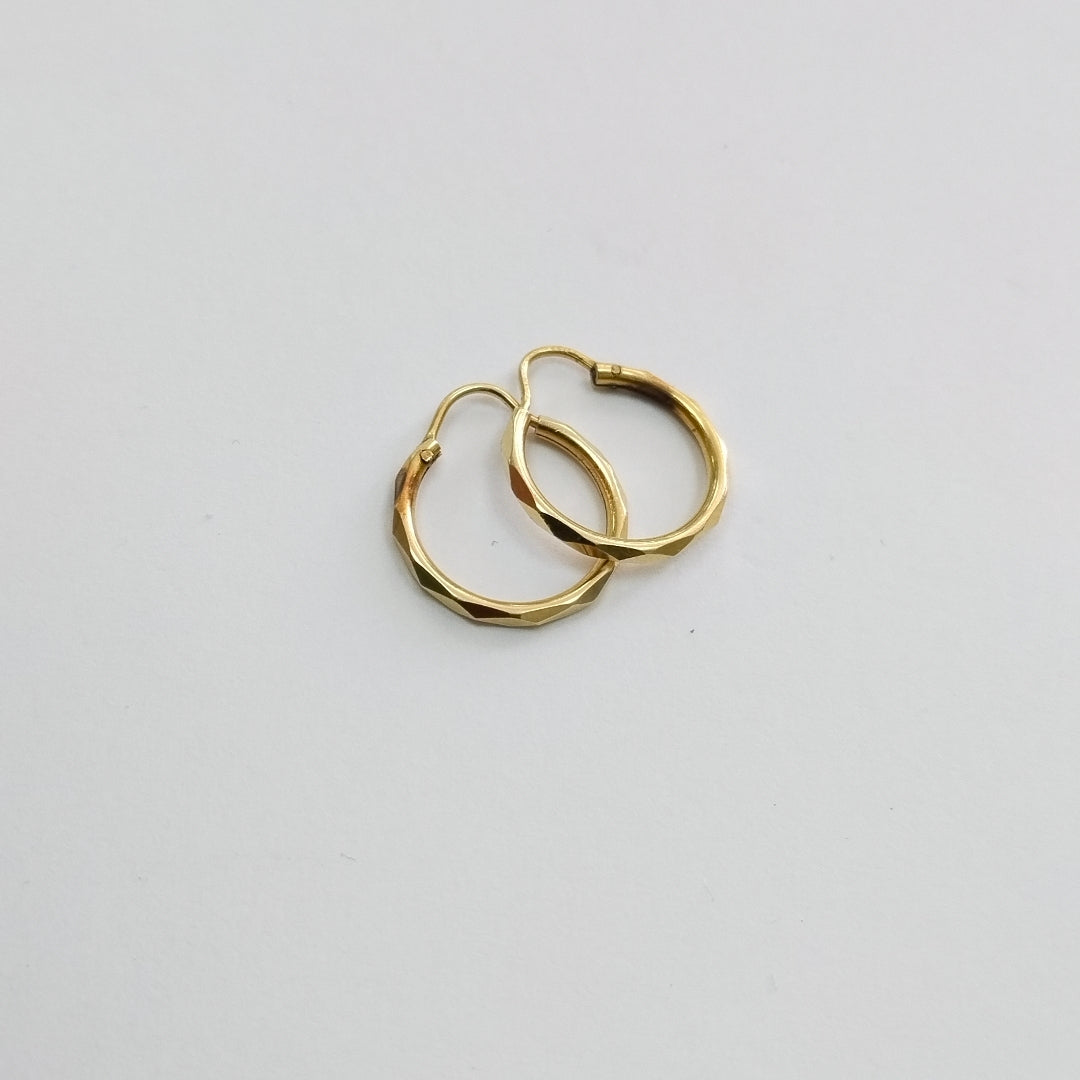 ARRACADAS PAR ORO 10 K 1.1 GRMS (SEMINUEVO)