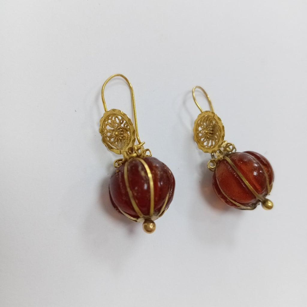 ARETES PAR ORO 10 K 3,60 GRMS (SEMINUEVO)