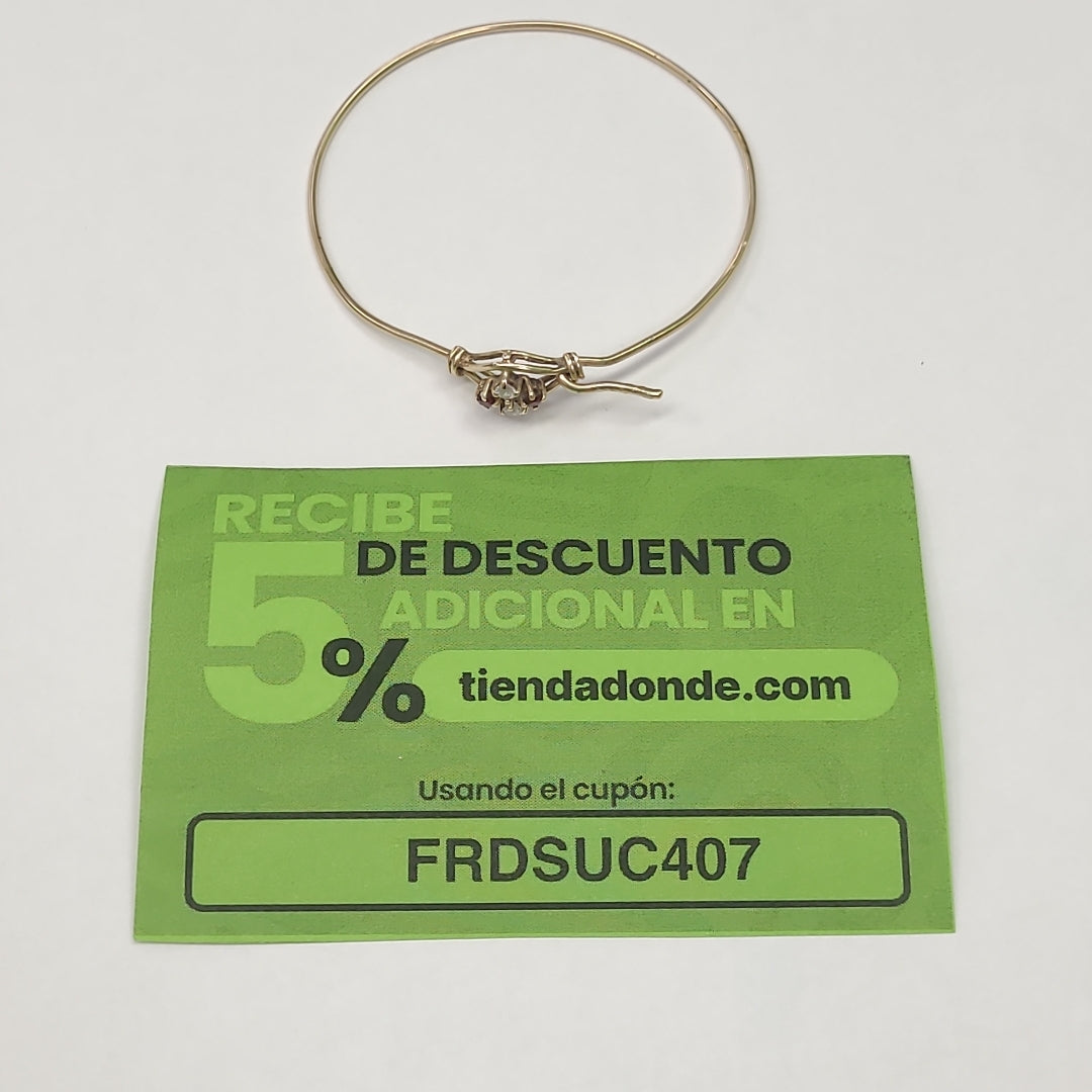 PULSERA RIGIDA ORO 10 K 4.1 GRMS (SEMINUEVO)