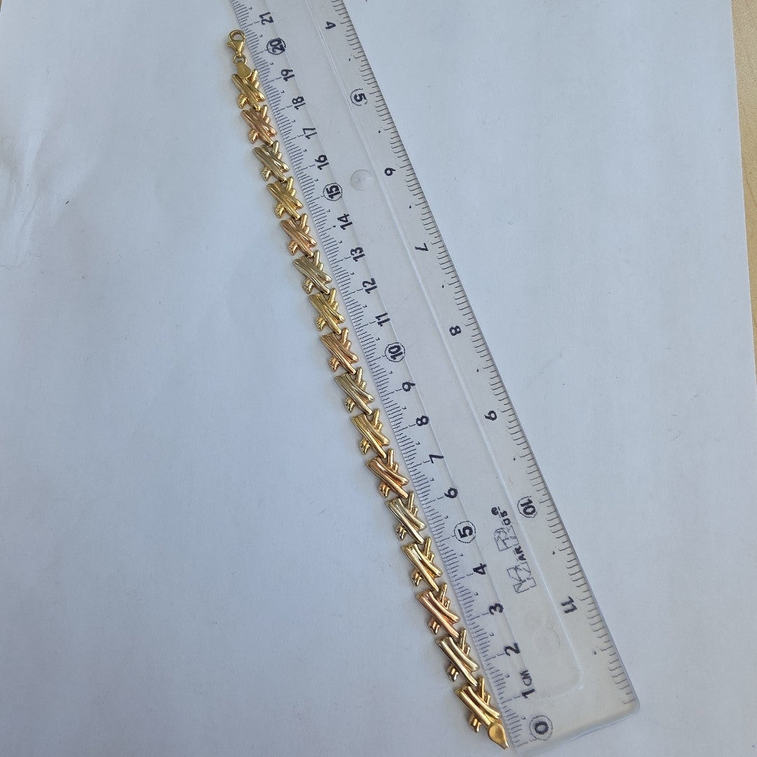 PULSERA ORO 10 K 8.9 GRMS (SEMINUEVO)