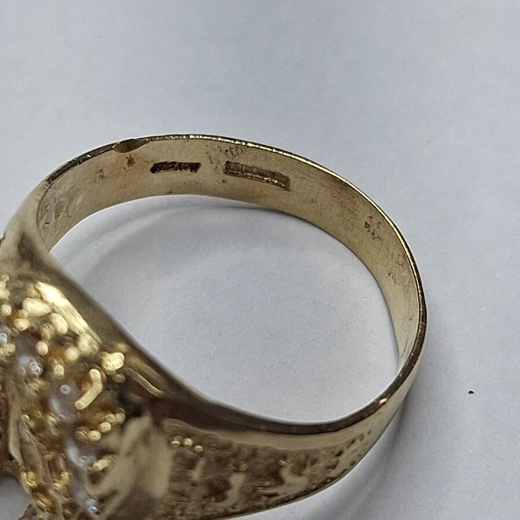ANILLO ORO 10 K 5,60 GRMS (SEMINUEVO)