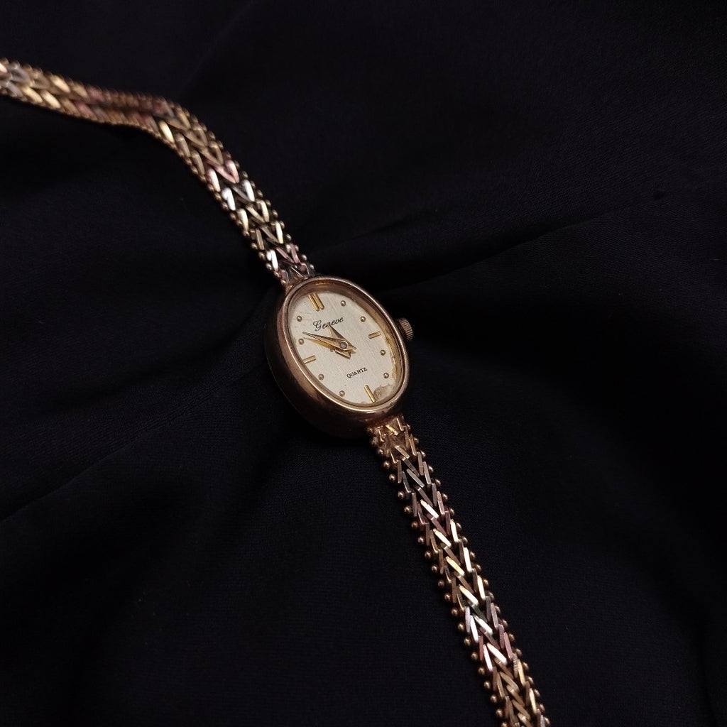RELOJ CAJA Y PULSO ORO ORO 10 K 13,70 GRMS (SEMINUEVO)