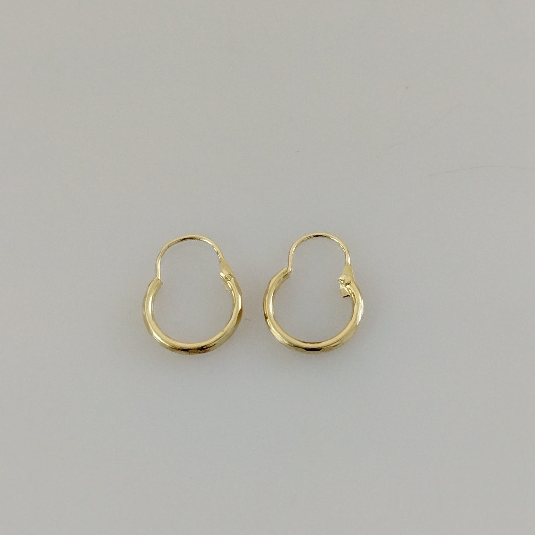 ARETES PAR ORO 14 K 0,60 GRMS (SEMINUEVO)
