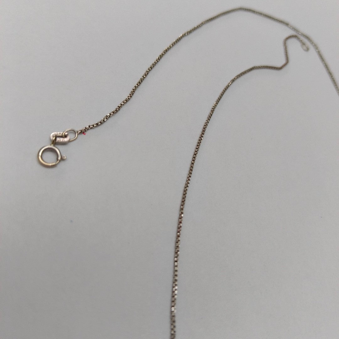 GARGANTILLA ORO BLANCO 14 K 2,00 GRMS (SEMINUEVO)