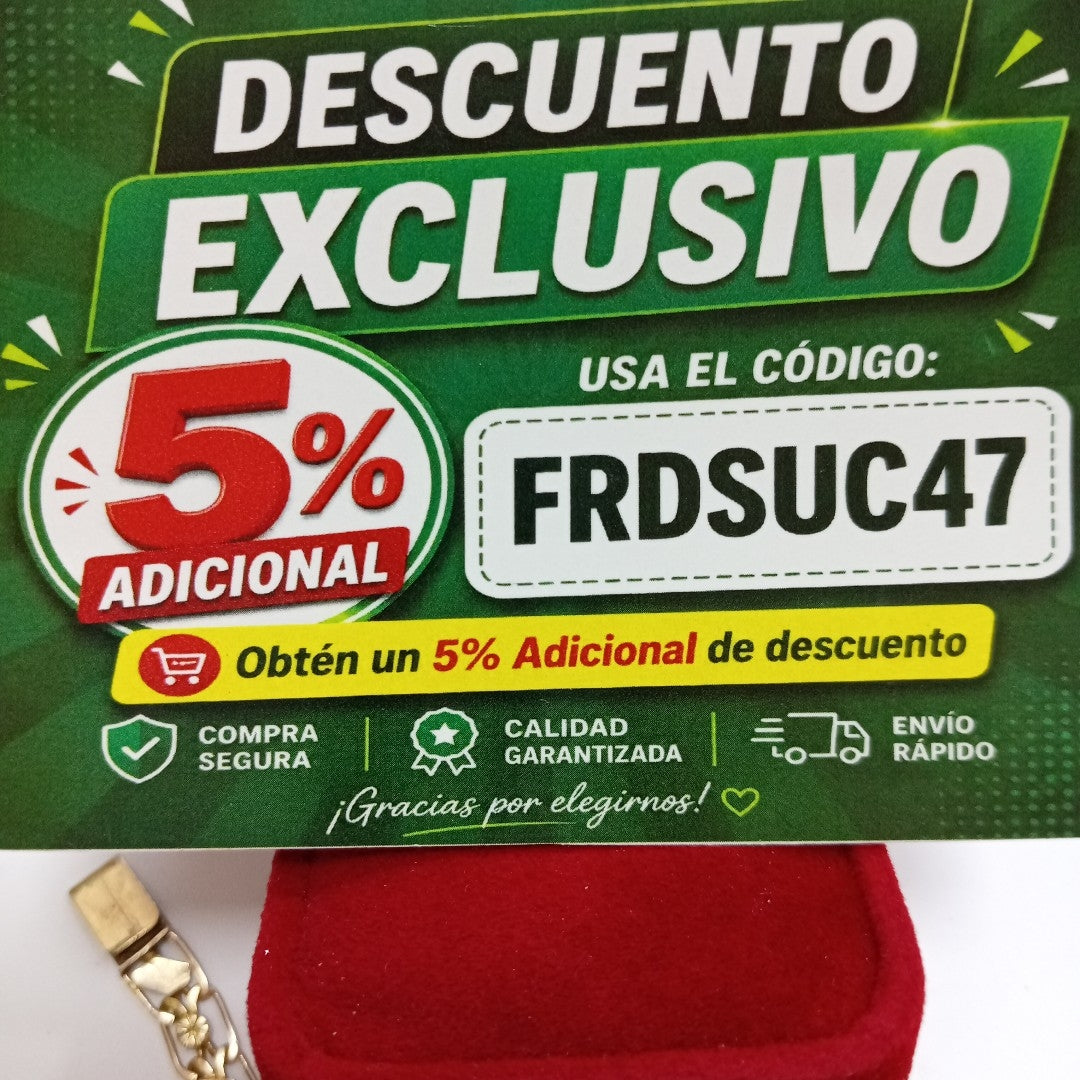 PULSERA ORO 8 K 9.6 GRMS (SEMINUEVO)