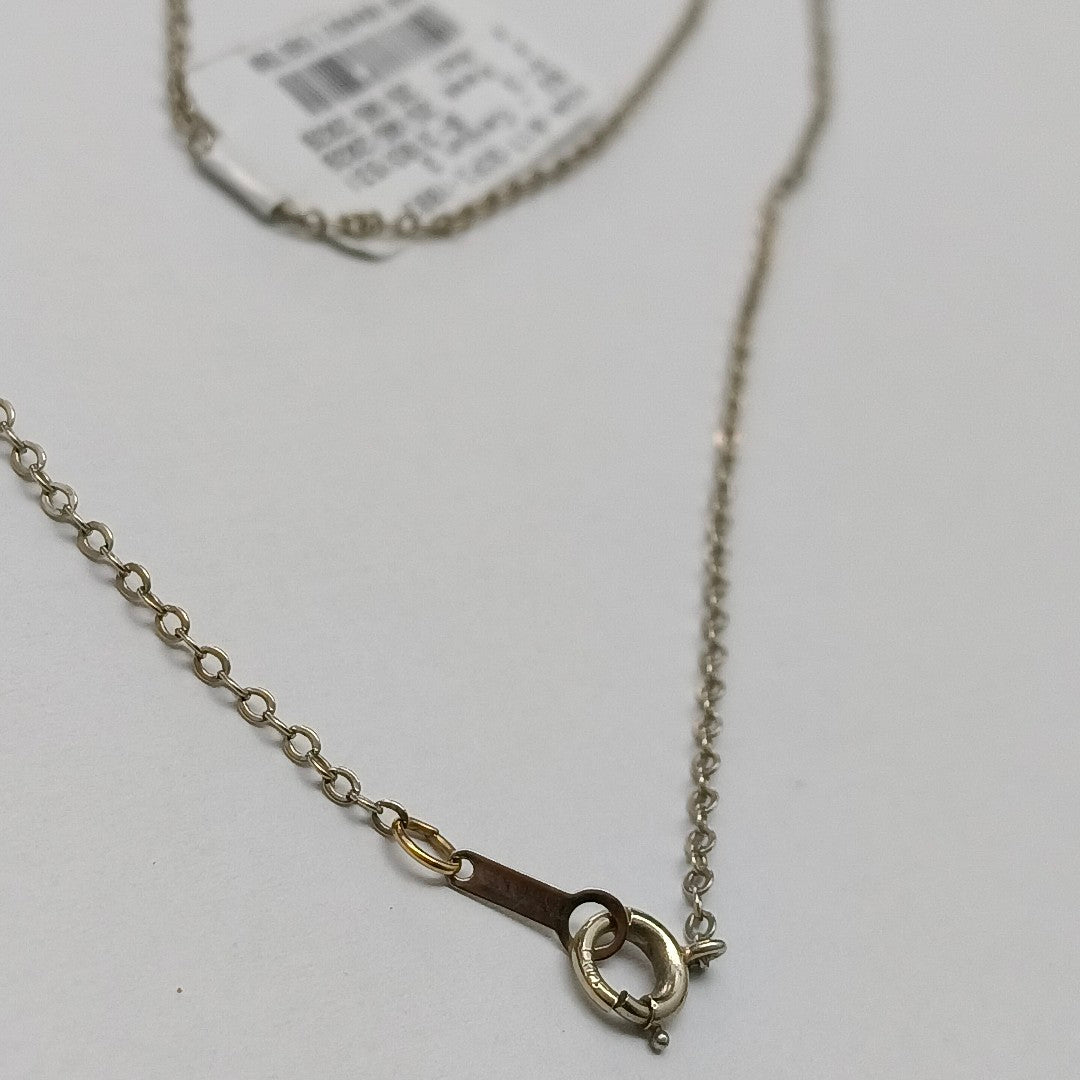 GARGANTILLA ORO BLANCO 10 K 1,80 GRMS (SEMINUEVO)