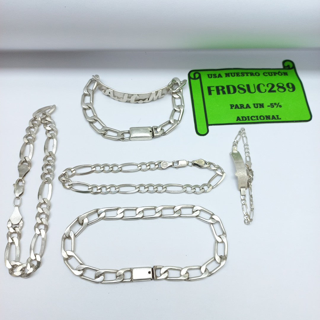 PULSERA PLATA 73.3 GRMS (SEMINUEVO)