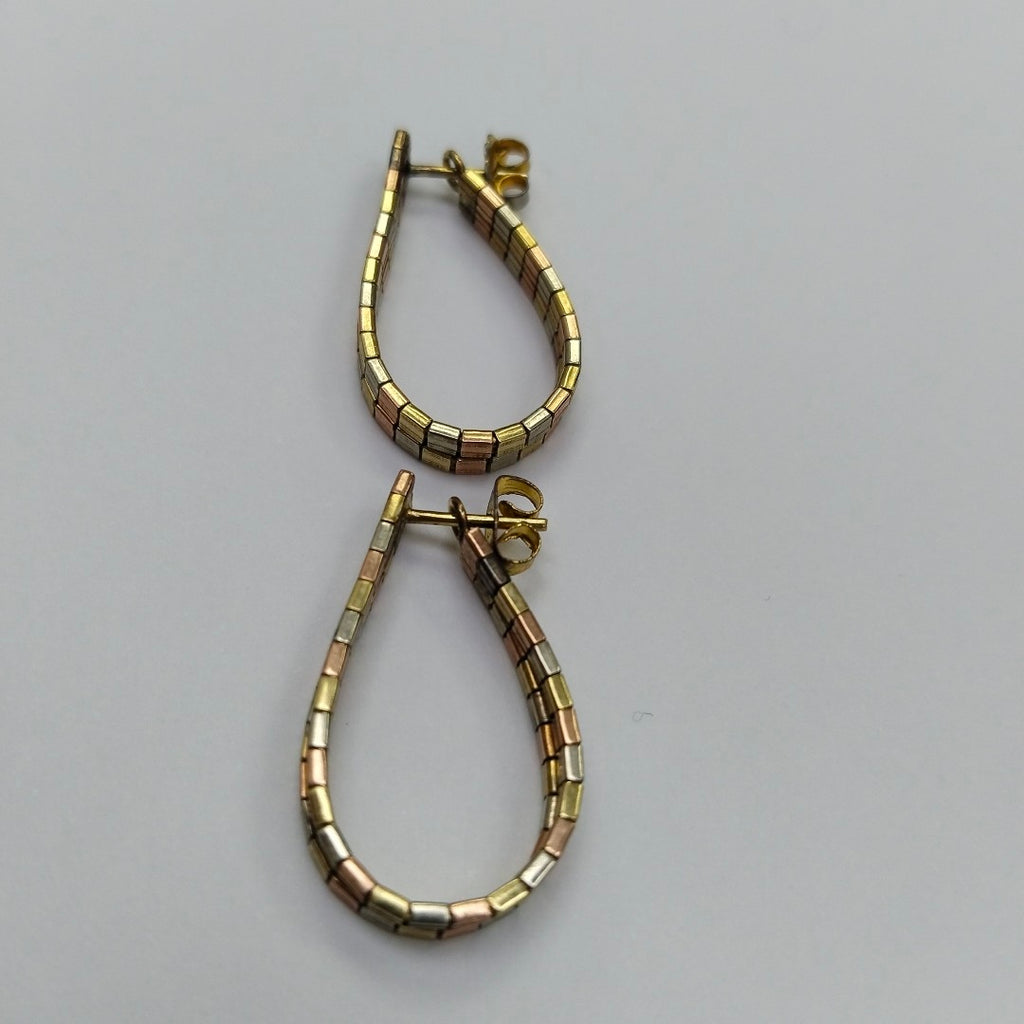 BROQUELES PAR ORO 8 K 5,80 GRMS (SEMINUEVO)