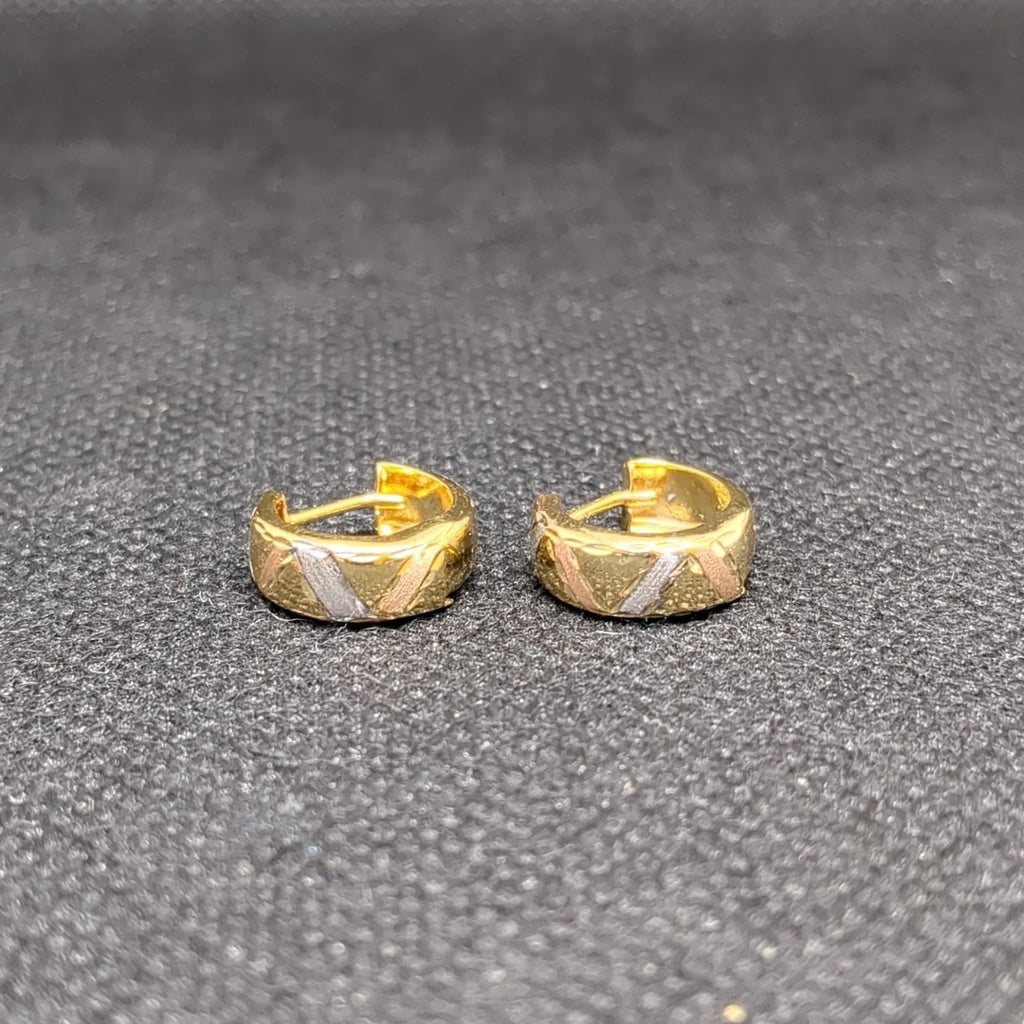 ARRACADAS PAR ORO 14 K 1,20 GRMS (SEMINUEVO)