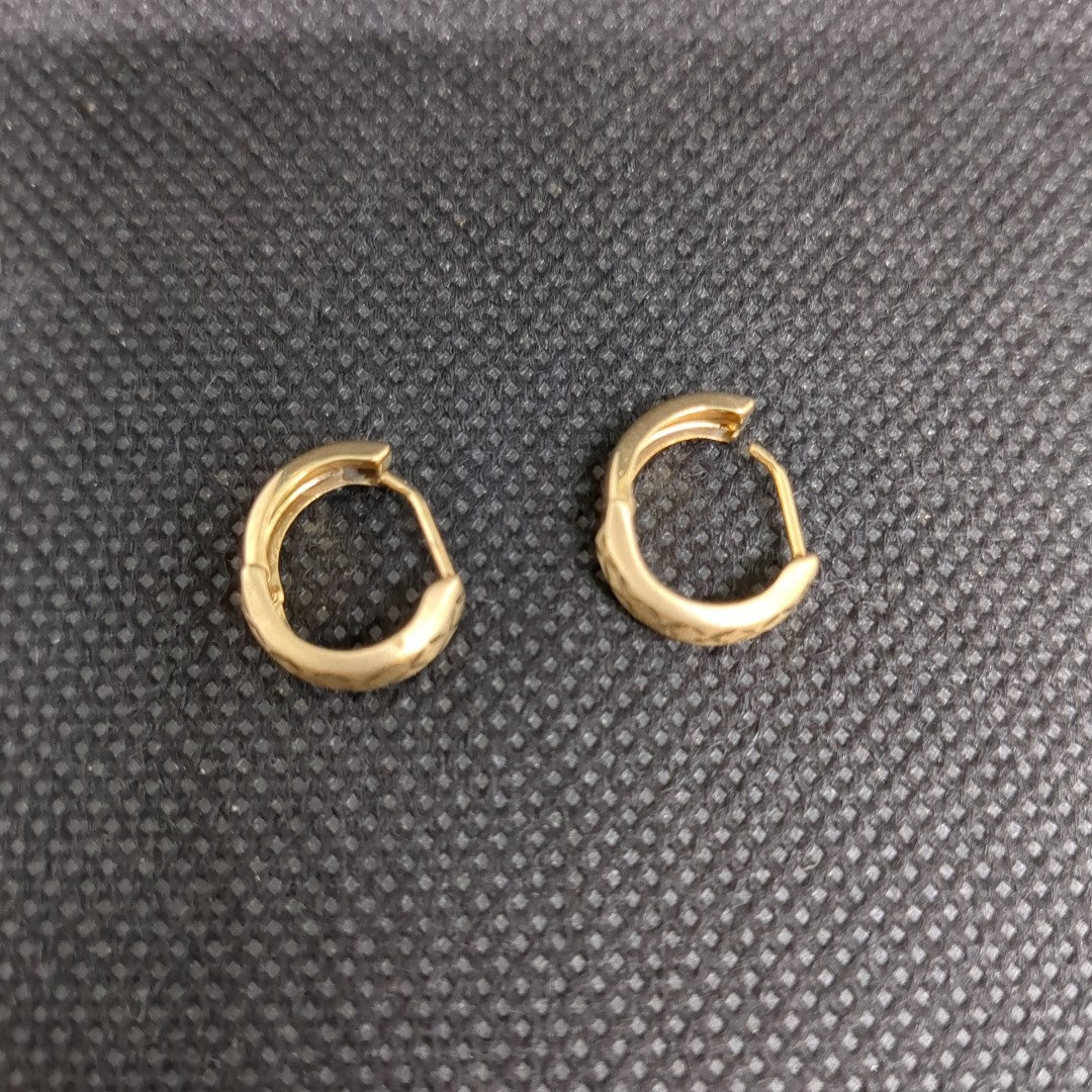 ARRACADAS PAR ORO 14 K 1,20 GRMS (SEMINUEVO)