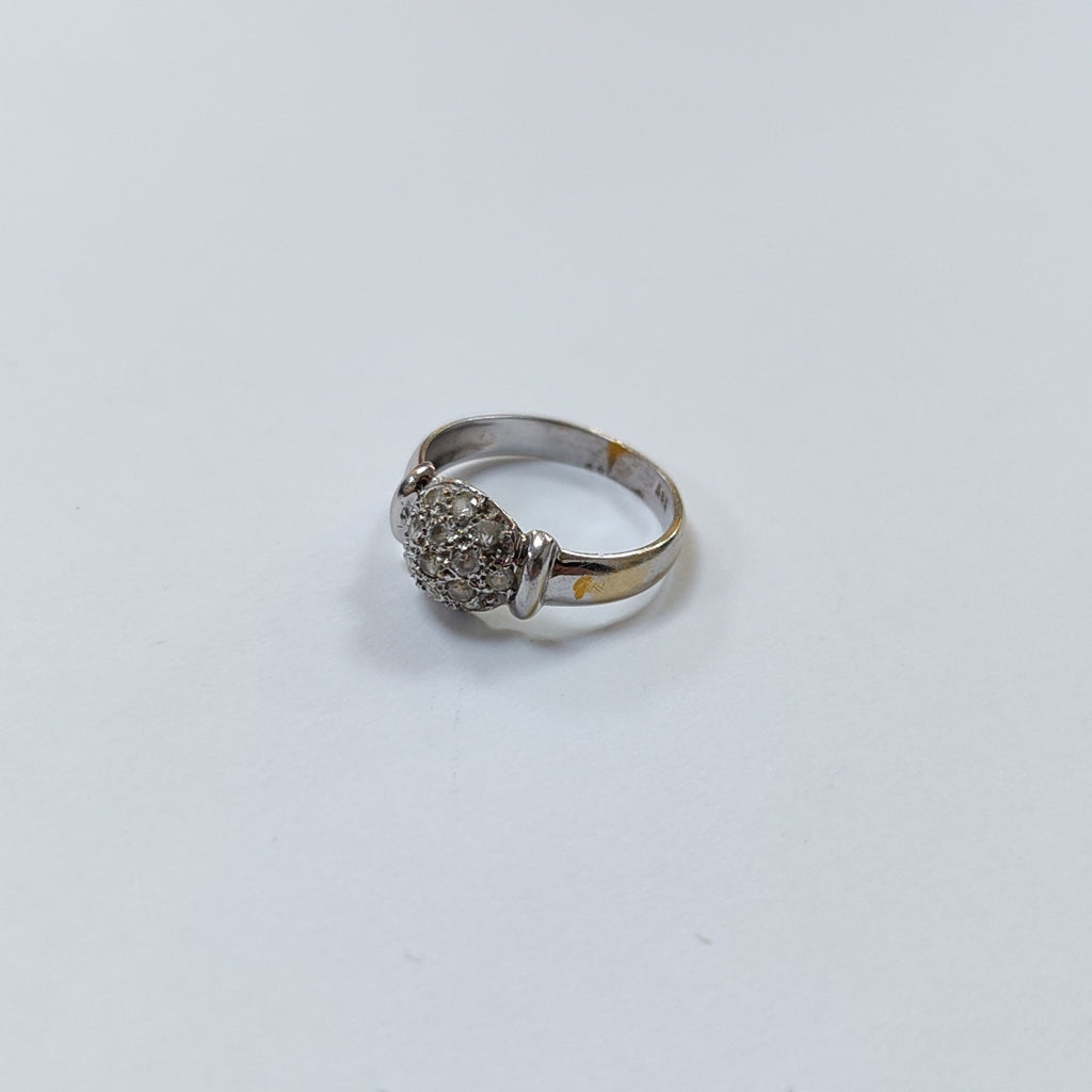ANILLITO ORO BLANCO 14 K 2,90 GRMS (SEMINUEVO)