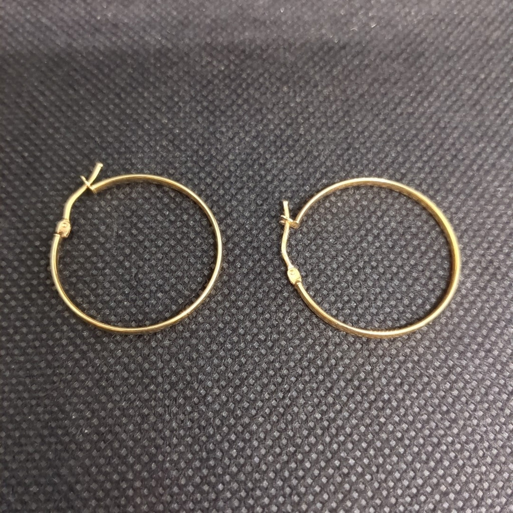 ARRACADAS PAR ORO 14 K 1,50 GRMS (SEMINUEVO)