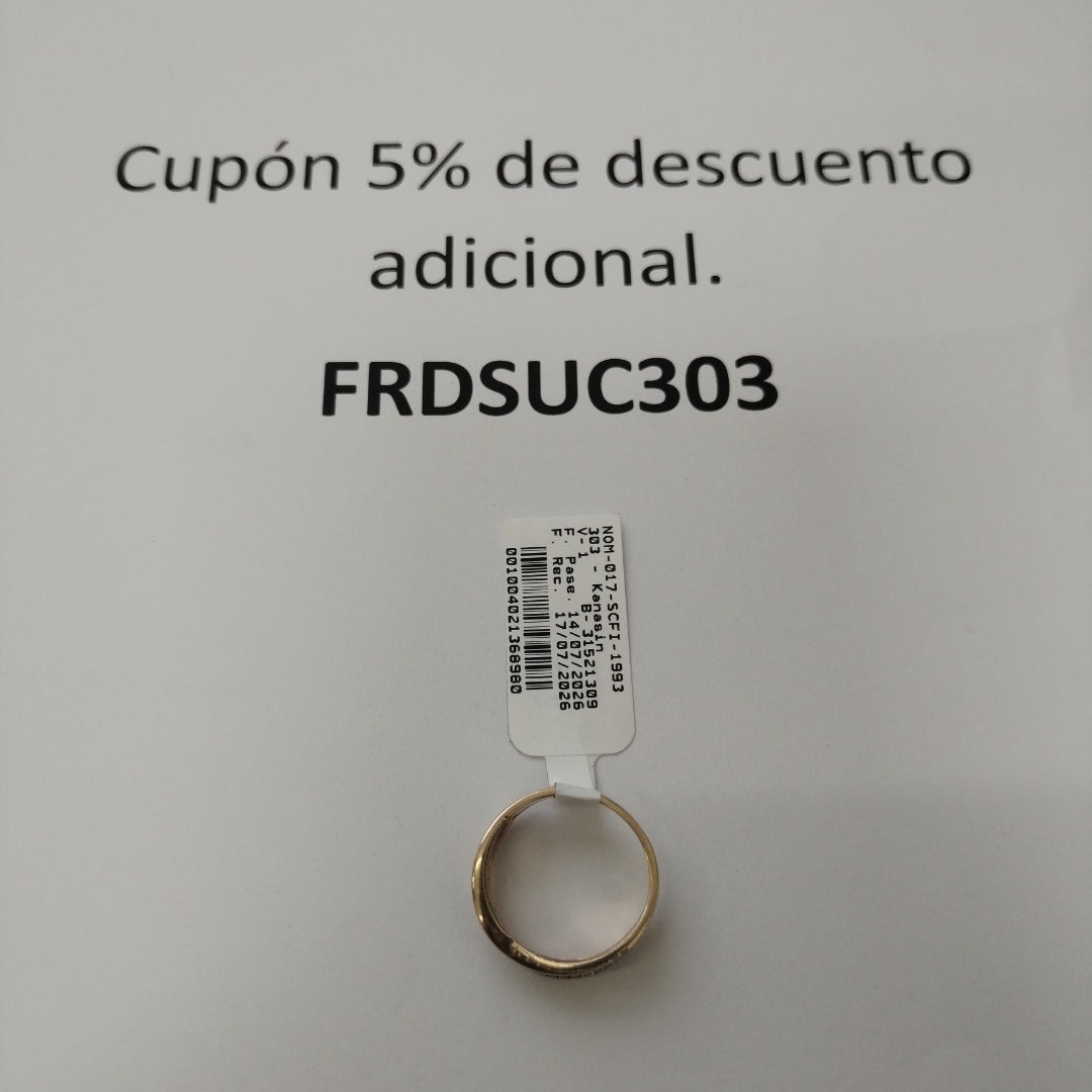 ANILLITO ORO 10 K 2.8 GRMS (SEMINUEVO)