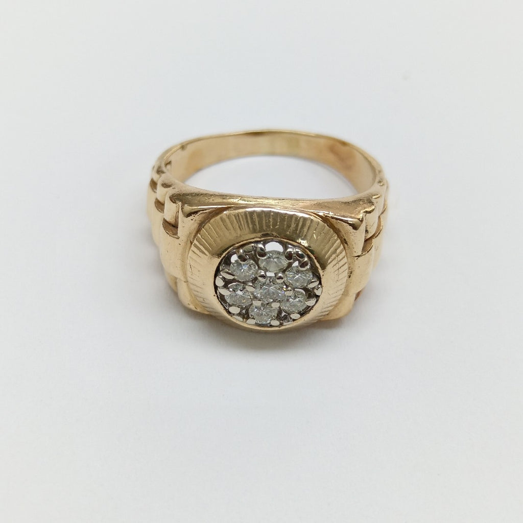 ANILLO ORO 14 K 9.6 GRMS (SEMINUEVO)