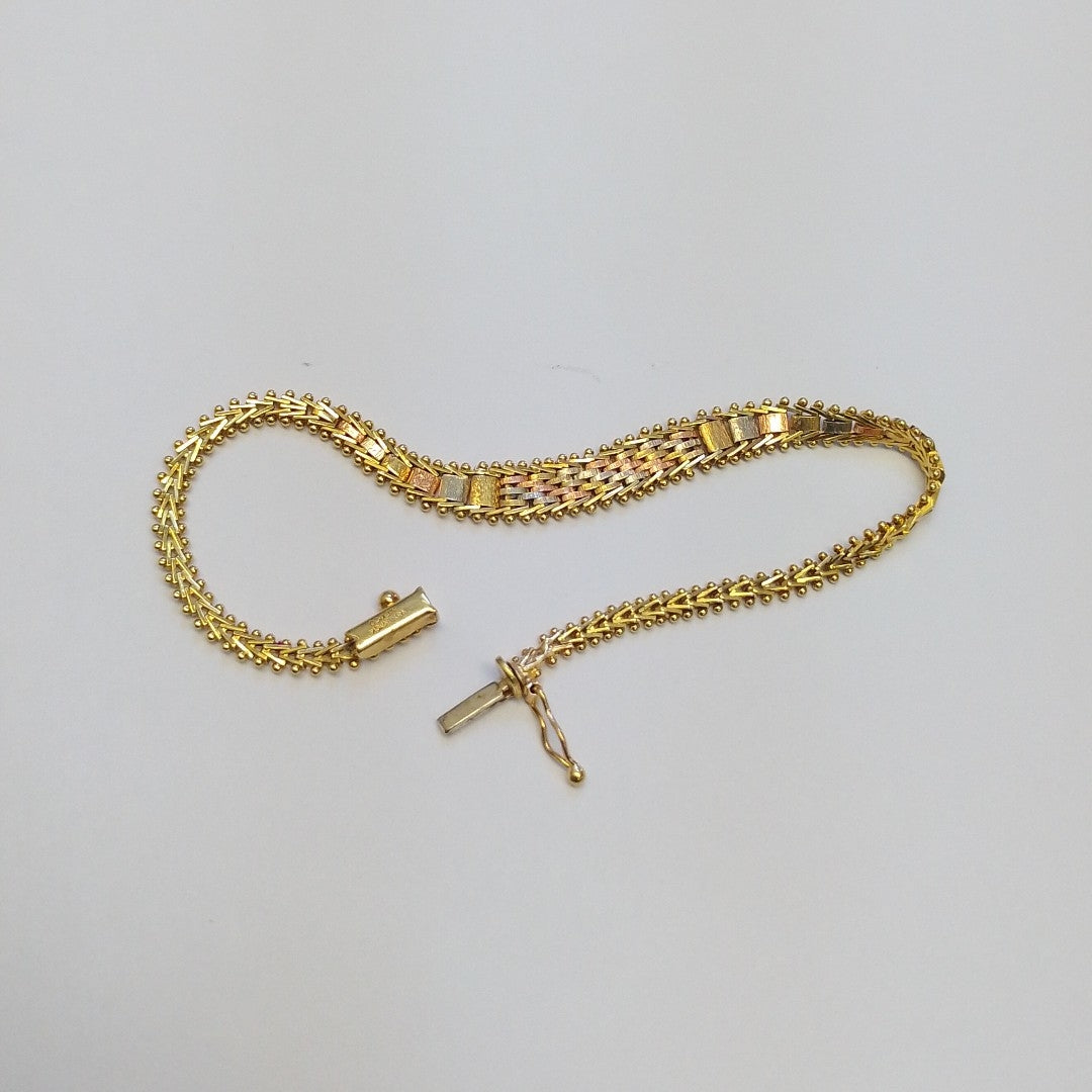 PULSERA ORO 10 K 6.8 GRMS (SEMINUEVO)