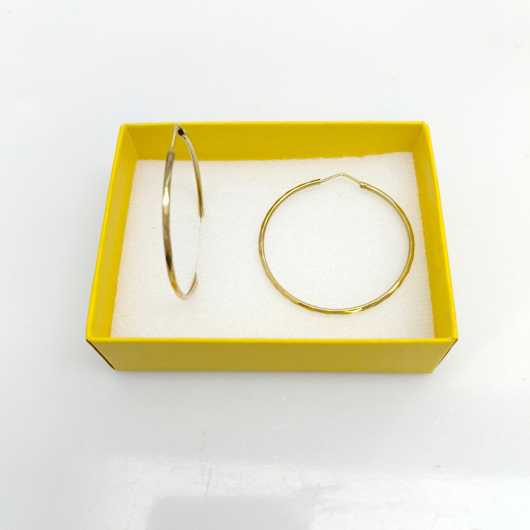 ARRACADAS PAR ORO 14 K 2,60 GRMS (SEMINUEVO)