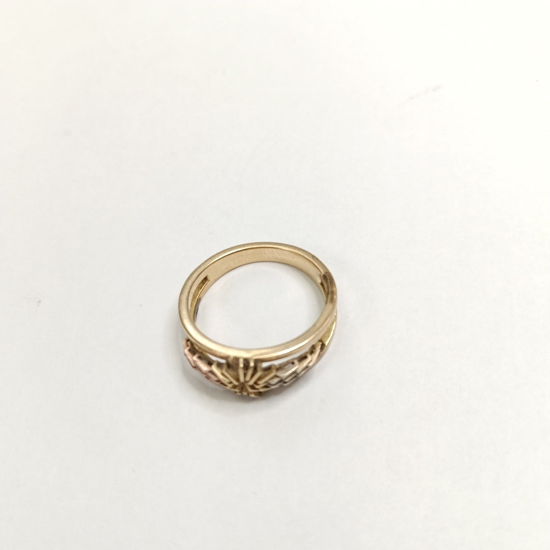 ANILLITO ORO,ORO COMBINADO 14 K 3,70 GRMS (SEMINUEVO)