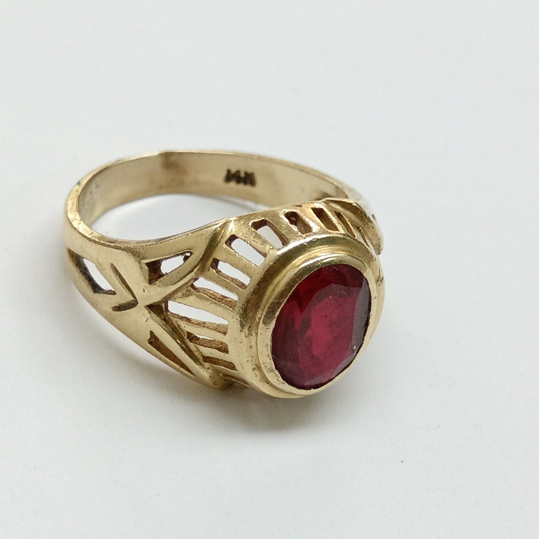 ANILLO ORO 10 K 7.3 GRMS (SEMINUEVO)