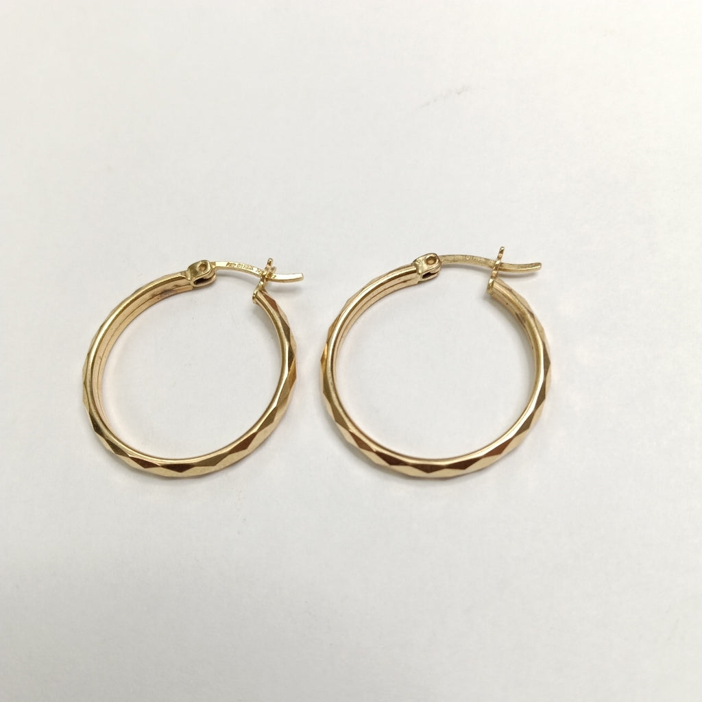 ARRACADAS PAR ORO 14 K 2.6 GRMS (SEMINUEVO)