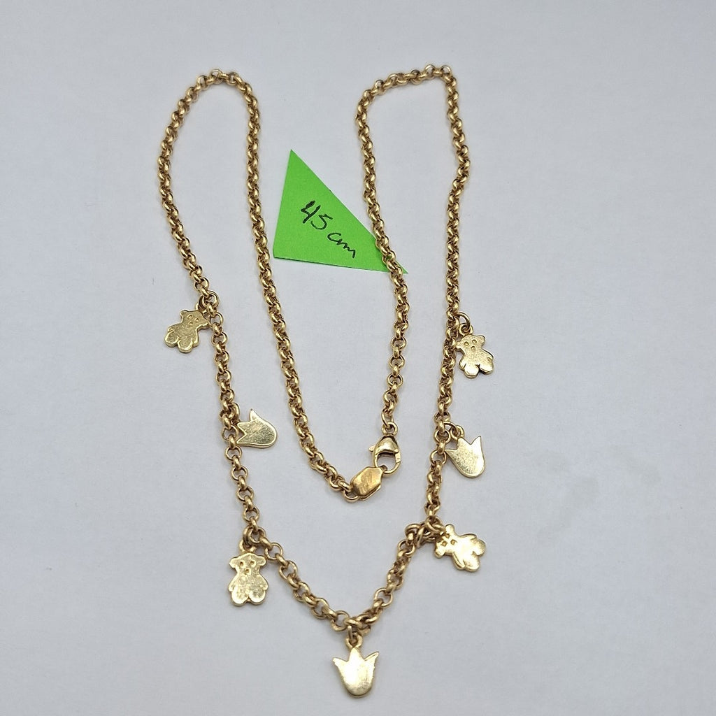 GARGANTILLA ORO 14 K 7.4 GRMS (SEMINUEVO)