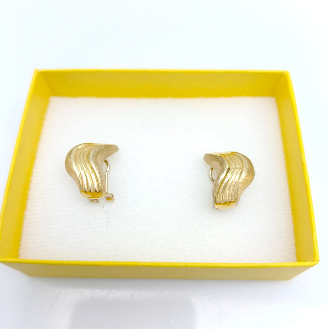 ARETES PAR ORO 14 K 4,50 GRMS (SEMINUEVO)