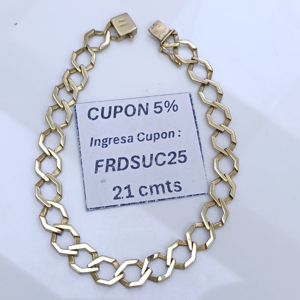 PULSERA ORO 14 K 13.2 GRMS (SEMINUEVO)