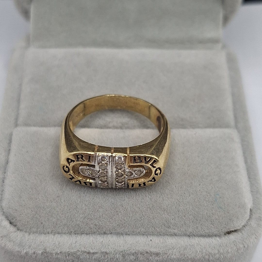 ANILLO ORO 14 K 4.6 GRMS (SEMINUEVO)