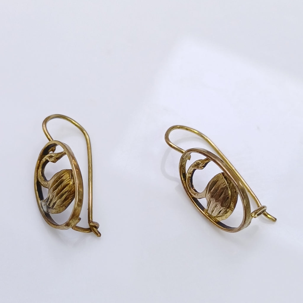ARETES PAR ORO 10 K 1,60 GRMS (SEMINUEVO)