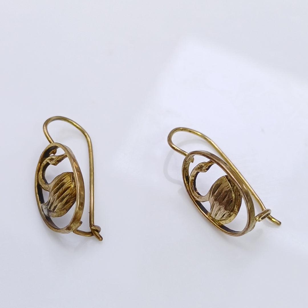 ARETES PAR ORO 10 K 1,60 GRMS (SEMINUEVO)