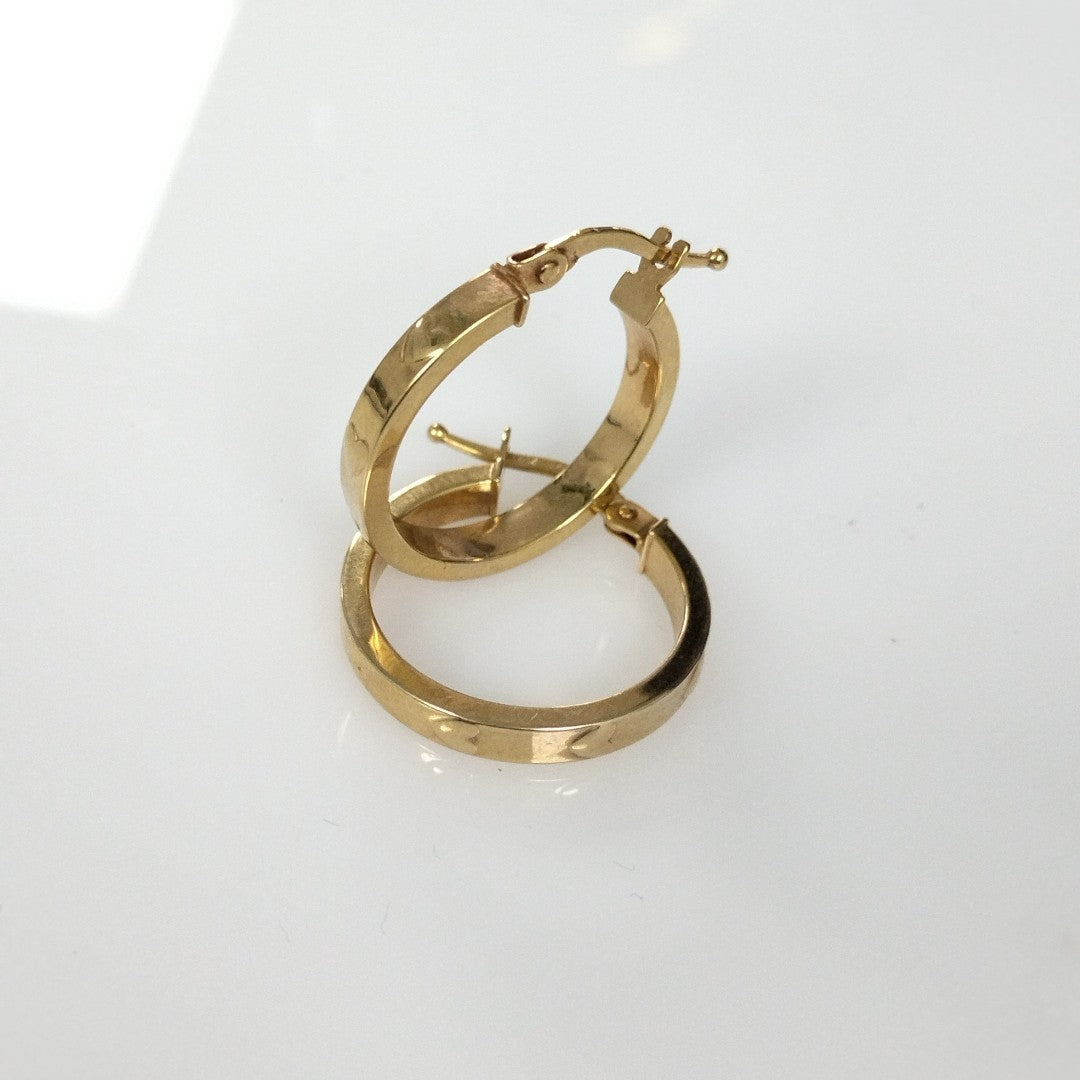 ARRACADAS PAR ORO 14 K 1,60 GRMS (SEMINUEVO)