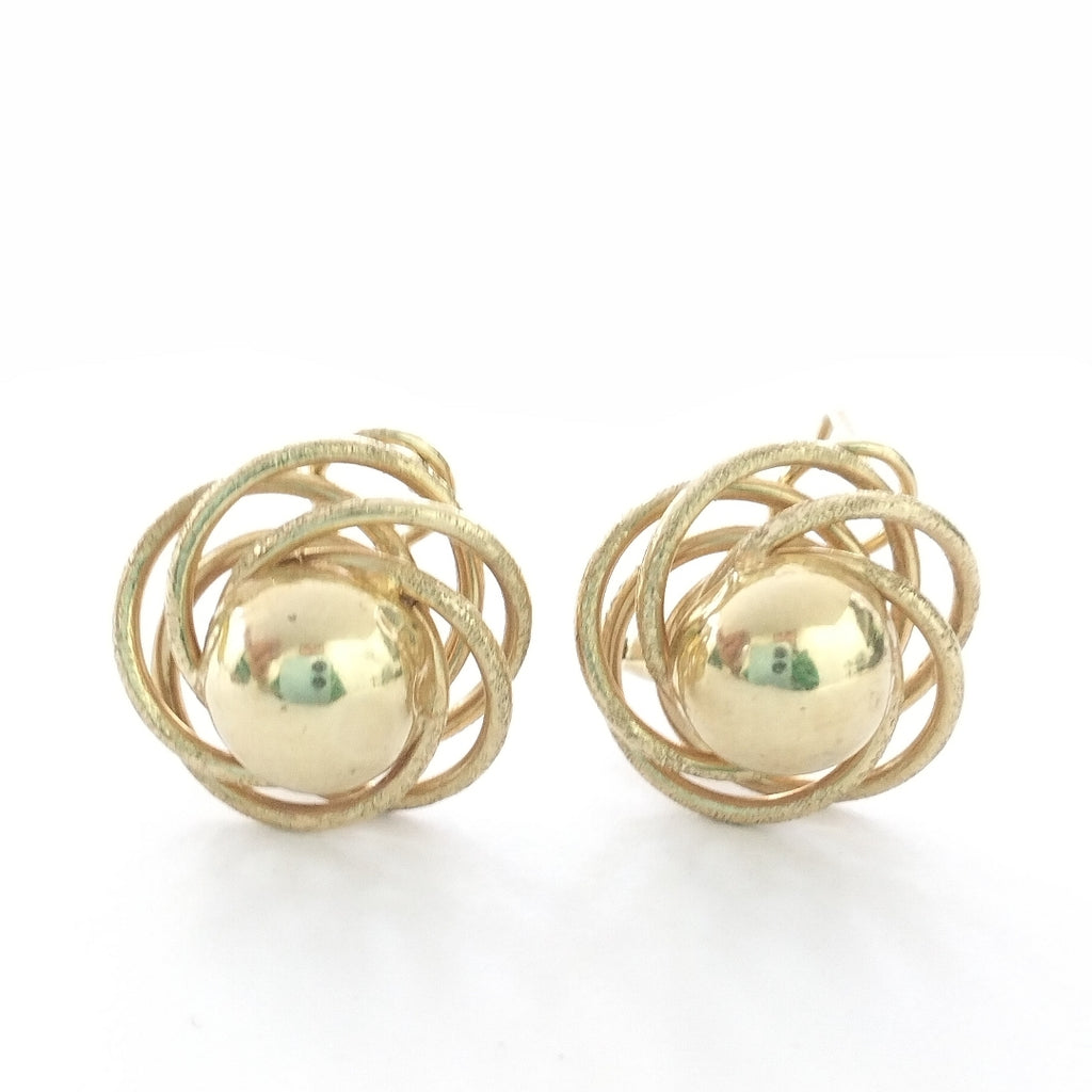 ARETES PAR ORO 14 K 6.4 GRMS (SEMINUEVO)