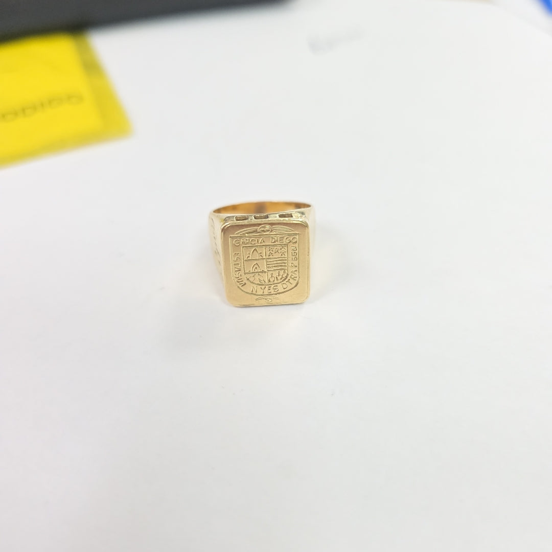 ANILLO ORO 14 K 9,30 GRMS (SEMINUEVO)