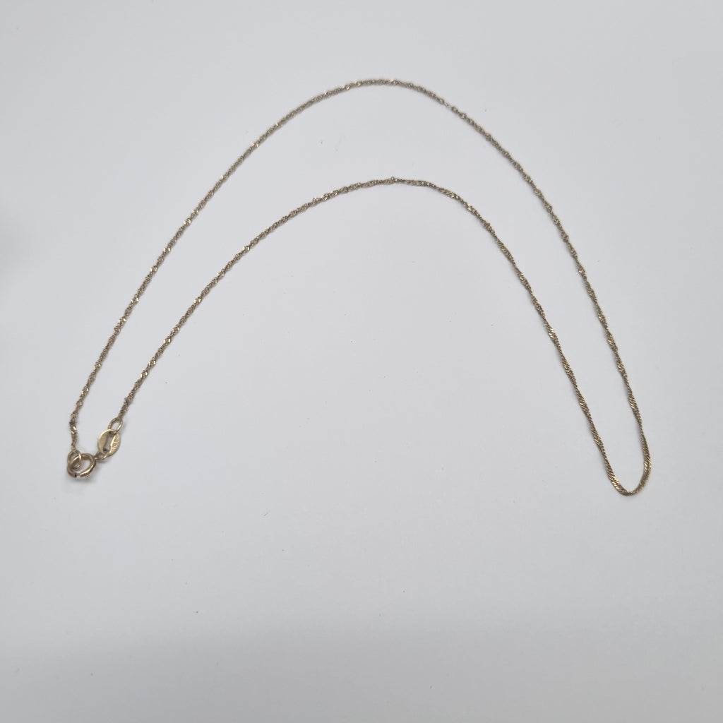 CADENA ORO 10 K 0,90 GRMS (SEMINUEVO)