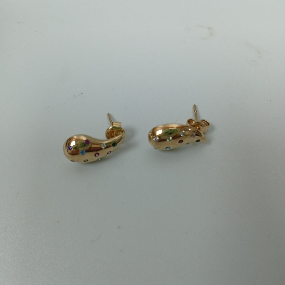 BROQUELES PAR ORO 10 K 1.8 GRMS (SEMINUEVO)