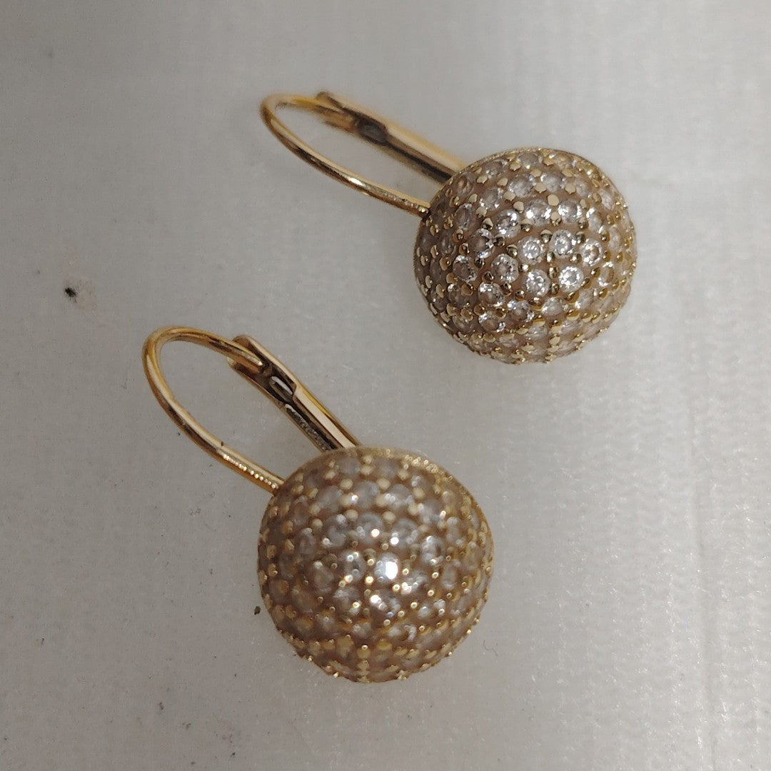 ARETES PAR ORO 14 K 3.6 GRMS (SEMINUEVO)