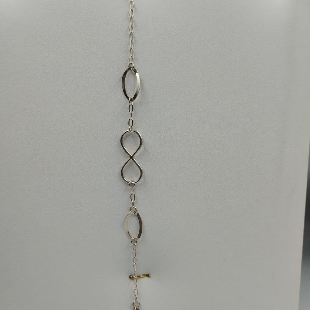 CADENA, PULSERA PLATA 5.8 GRMS (SEMINUEVO)