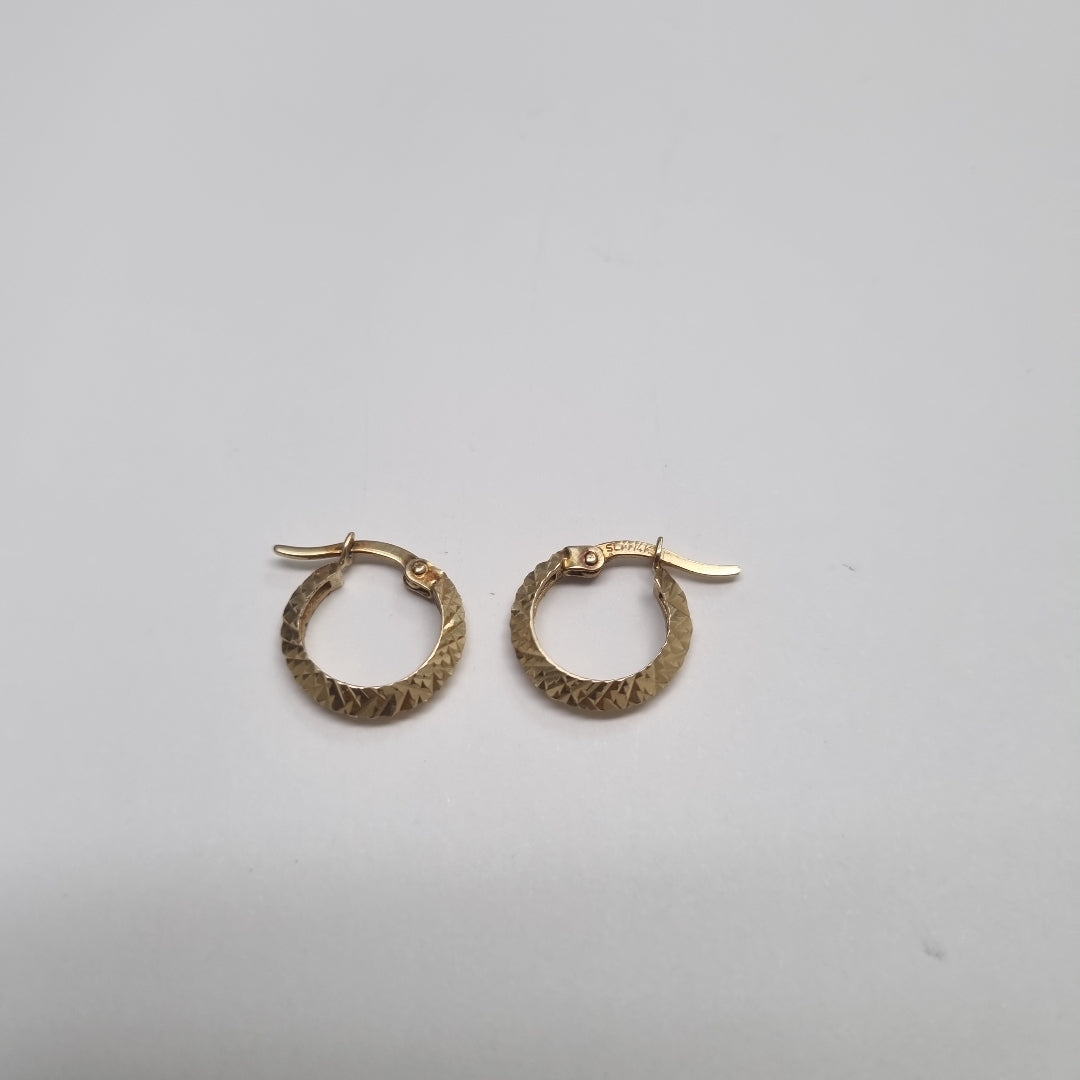 ARRACADAS PAR ORO 10 K 1,70 GRMS (SEMINUEVO)