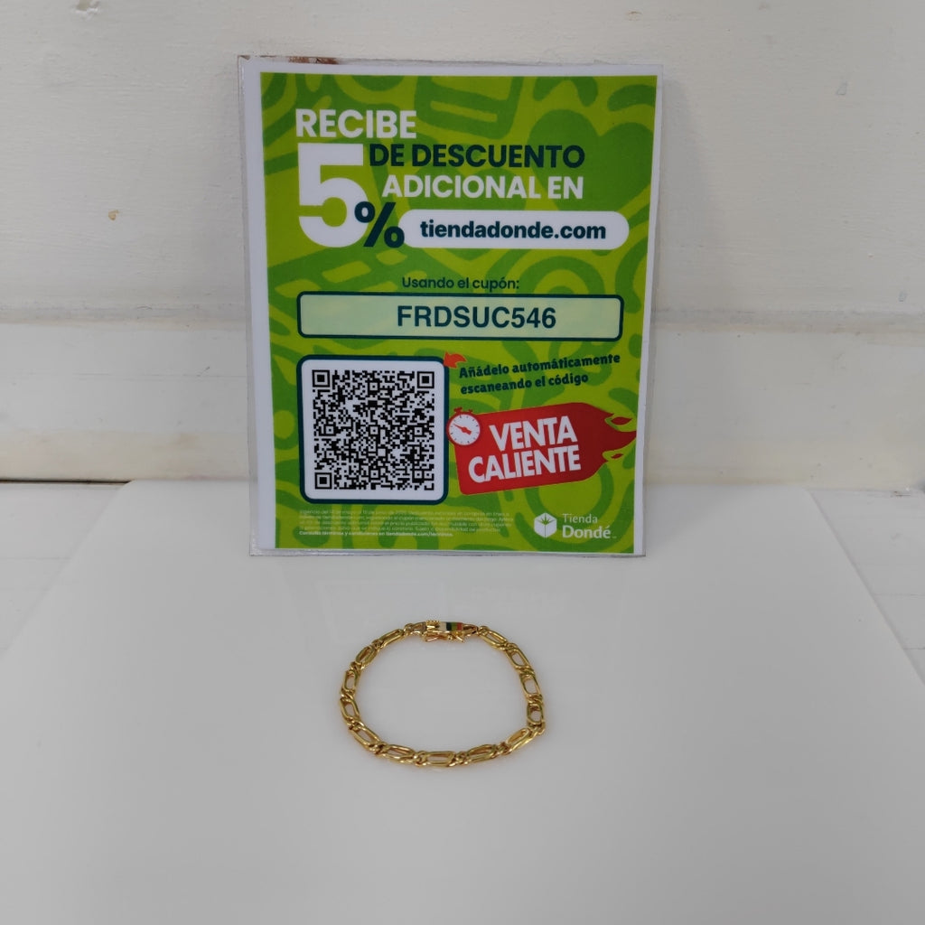 PULSERA ORO 14 K 11.8 GRMS (SEMINUEVO)